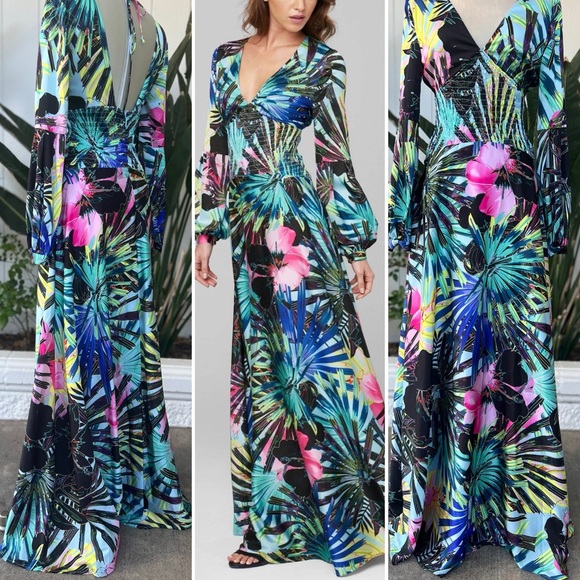 Tropical Vibes Maxi Dress